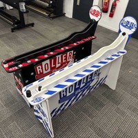 Mini-machine de bowling d'arcade Roller Bowler en métal, portable, à monnayeur, pour usage public intérieur, simulation sportive, pour parcs d'aventure