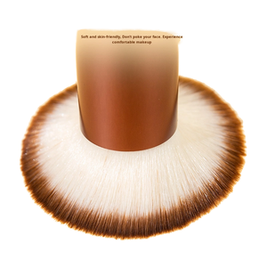 <span class=keywords><strong>Pinceau</strong></span> Fond de Teint Plat Personnalisé Yunke avec Logo, Poils Synthétiques Doux Haut de Gamme en Super Badger, Manche en Bois, Modèle Maquillage Visage - Product Image 6