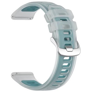 Cinturini Sportivi in Silicone Trasparente da 20mm 22mm per <span class=keywords><strong>Smartwatch</strong></span> Garmin Forerunner 570, Cinturino da 42mm 47mm, Bracciale per Orologio - Product Image 3