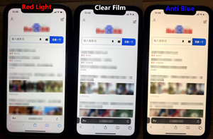 ฟิล์มกระจกนิรภัย HD Clear Maintain Brightness <span class=keywords><strong>True</strong></span> Color Eye Care 2.5D 9H ป้องกันแสงสีแดง สำหรับ iPhone 17 Air 16 <span class=keywords><strong>Pro</strong></span> Max - Product Image 5
