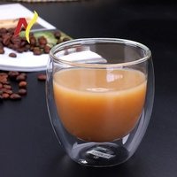 Double Paroi Café ou Thé Tasses En Verre Verres à Boire