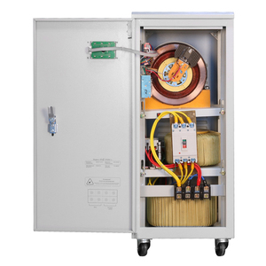 Estabilizador de voltaje monofásico para uso industrial y doméstico, servomotor vertical de 85-275V a 220V, <span class=keywords><strong>AVR</strong></span>, con microprocesador LCD, para uso en el hogar - Product Image 4