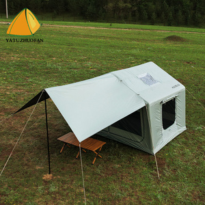 Carpa de Camping Inflable para Exteriores, Carpa de Aire Impermeable de Oxford, Refugio Familiar para Acampar con Kit de Inflado - Product Image 3