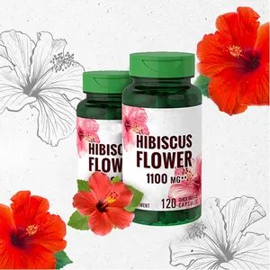 Fabbrica formula per la salute cardiovascolare carlyle estratto di fiori di ibisco capsule campione di prova disponibile