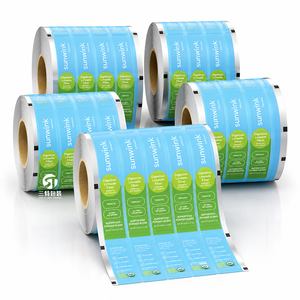 Nutrition Powder <b>Packaging</b> Roll Film Custom Printed Food Grade Rollstock High Barrier <b>Packaging</b> <b>Material</b> - Product Image 1
