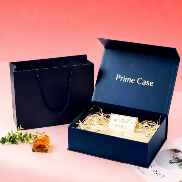 Luxury Black Cardboard Box Manufacturers Custom Logo Hot Luxury Small Magnetic Gift Box Jewellery Boxes Packaging