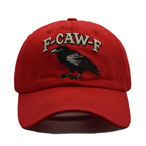Nouvelle Arrivée Transfrontalière Casquette de Baseball Sportive Crows Broderie Main Style Européen Américain 100% Coton Réglable Unisexe Effet Délavé - Product Image 2