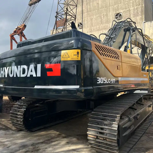 Excavadora de orugas usada Hyundai 305LC-9T de 30 toneladas, moderna, en oferta, excavadora hidráulica de orugas usada Hyundai R305 - Product Image 2