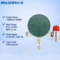 Pressostat intelligent antidéflagrant, sortie relais 4-20mA, contrôleur de pression numérique pour eau, huile, gaz, M20*1.5 G1/2