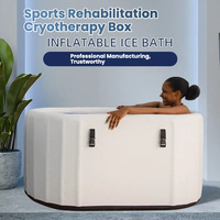 Baignoire de récupération musculaire gonflable pour thérapie par le froid – Système de bain de glace