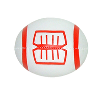 Mini ballon de rugby souple, en PVC, simili cuir, rembourré en coton PP, jouet de football pour enfants, pour les jeux sportifs