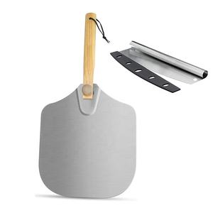 20 años <span class=keywords><strong>de</strong></span> fábrica <span class=keywords><strong>de</strong></span> China, gran oferta, pala <span class=keywords><strong>de</strong></span> paleta para pizza, cáscara <span class=keywords><strong>de</strong></span> pizza <span class=keywords><strong>de</strong></span> aluminio <span class=keywords><strong>de</strong></span> 12 y 14 pulgadas con mango <span class=keywords><strong>de</strong></span> madera - Product Image 1