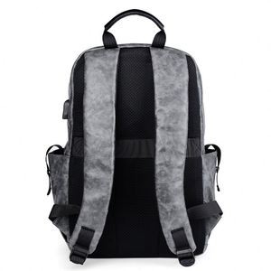 Sac à dos pour ordinateur portable imperméable personnalisé d'usine BSCI, pour femmes et hommes, sac de voyage et d'affaires avec port de charge USB - Product Image 4
