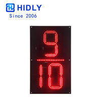 Tableau numérique LED rouge de 12 pouces 9/10