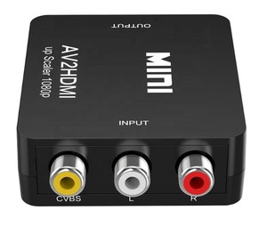 กล่องแปลง HDMI2AV อินพุต1080P ไปยังเอาต์พุต <span class=keywords><strong>RCA</strong></span> COMPOSITE CVBS พร้อมสายไฟ <span class=keywords><strong>USB</strong></span> สวิตช์ pal/ntsc - Product Image 2