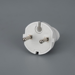 Fiche de fixation standard allemande, fiche d'alimentation à 2 broches, fiche et prise de bonne qualité - Product Image 2