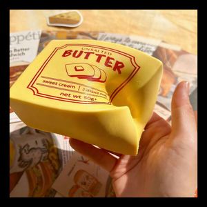 ชุดของเล่นบีบคลายเครียด Joy Pack Food Squishy Bundle รูปขนมปังช็อกโกแลตเนย บัตเตอร์ ช็อกโกแลต ขนมซาลาเปา ทำจากโฟม PU ยืดหยุ่นช้า - Product Image 2