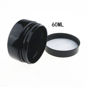Tapas de rosca de plástico PET negras al por mayor para frascos de crema para ojos y botellas cosméticas - Product Image 5