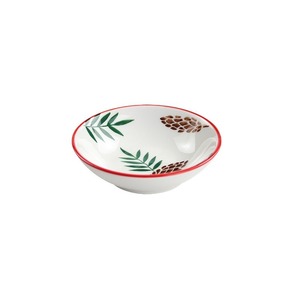 Home tableware set with <b>large</b> red floral underglaze decoration, rice bowl and soup bowl, a <b>gift</b> of Chinese ceramic bowls, - Product Image 1