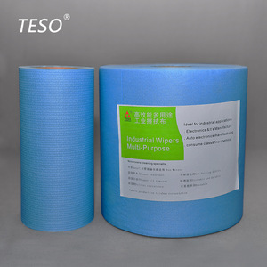 Toallas Industriales Teso Multiusos en Rollo de 25cmX38cm, Toalla de Limpieza Desechable de una Sola Capa para Electrónica y Fabricación Automotriz - Product Image 3