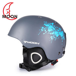 Moon Dual Sport Winter Sports Casco <span class=keywords><strong>de</strong></span> esquí Casco <span class=keywords><strong>de</strong></span> seguridad para la nieve con protección integrada para la cabeza Equipo para exteriores - Product Image 4