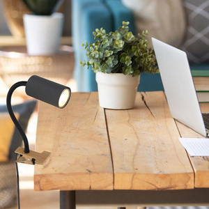 Applique da parete con interruttore, 1xgu10, 35w, 230v, finitura in legno nero, ideale per l'illuminazione in case e uffici. - Product Image 2