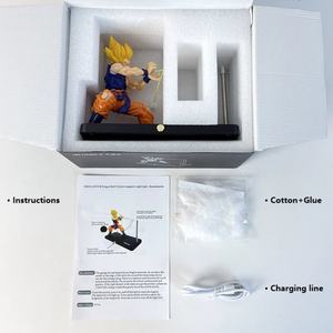 BETTER Décoration originale et créative <span class=keywords><strong>Fantastique</strong></span> lampe magnétique Kakarot Figurine de bureau - Product Image 6