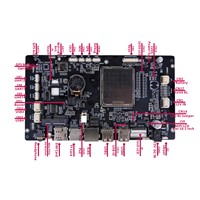 Runwelltek RWA030 Placa SoM de Código Abierto Allwinner A133 1GB 8GB Quad Cortex-A53 1.5GHz Linux Android 10 Kit de Desarrollo SMT