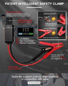 <span class=keywords><strong>Suaoki</strong></span>-<span class=keywords><strong>Arrancador</strong></span> de batería de coche, Banco de energía de 800A, con compresor de aire, para camiones y motocicletas - Product Image 4