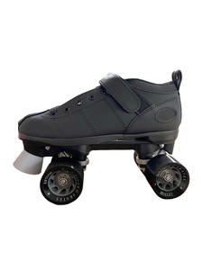 <span class=keywords><strong>Pattini</strong></span> a Rotelle per Adulti a Doppia Fila con Quattro Ruote, Guscio in PVC e Ruote in PU, Scarpe Resistenti per Esterni, Larghezza 4,5 cm - Product Image 2