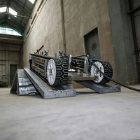 AVA-U6 Robot drague à chenilles en caoutchouc personnalisé Service d'occasion pièce de machine de construction de dragage sous-marin