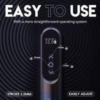 Machine à tatouer sans fil Dragonhawk Stroke 3,5 mm en cuivre, stylo à tatouer professionnel permanent, 1000 mAh