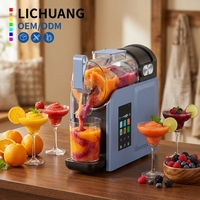 Mesin Slush 2L Portabel Rumah Tangga & Hotel Tanpa Es 6 Mode Minuman 15-45 Menit Pembersihan Otomatis Kontrol Sentuh Penggunaan Luar Ruangan Dingin