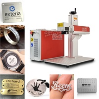 Máquina de Corte y Grabado Láser de Fibra de 100W para Joyería de Plata 925 y Oro 18K, 21K, 22K