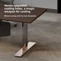 Scrivania Direzionale Intelligente con Sollevamento Elettrico, Design Moderno e Semplice, Tavolo da Ufficio a L per Manager