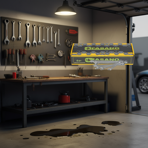 Fasano Combination Wrench <b>Set</b> 6 <b>Pc</b> Metric Automotive Repair Tools - Product Image 3