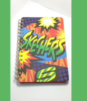 Carnet à spirale A5 personnalisé avec logo, pliable à 360 degrés, à ouverture plate, facile à déchirer, pour l'école, le bureau et les affaires