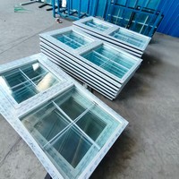 Ventana Abatible de PVC con Certificación SGS, Núcleo de Acero Inoxidable de Alto Rendimiento EN 14351-1, para Apartamentos, Dormitorios y Hogares