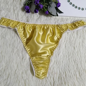 Đồ Lót Nữ 100% lụa tùy chỉnh nhãn cộng với kích thước đồ lót nữ - Product Image 3