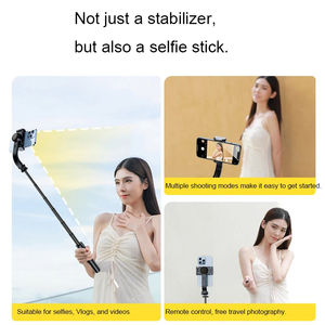 Nouveau best-seller : stabilisateur de téléphone, perche à selfie, trépied, stabilisateur de cardan, support de prise de vue verticale en direct pour <span class=keywords><strong>smartphone</strong></span>, trépied - Product Image 4