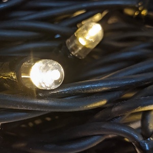 Luci a Stringa LED Dimmerabili IP67 DC24V con Cavo in Gomma 10M 50M 100M Bianco Caldo 3500K per Decorazione di Edifici Commerciali e Alberi - Product Image 3