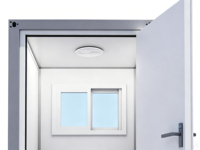 WC portable monobloc en gros, version démontable et finie, toilettes publiques extérieures en panneaux sandwich EPS pour camping, parc