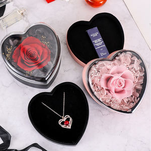 Conservato esclusivo eterno vero Rose Saint <span class=keywords><strong>Valentin</strong></span> San <span class=keywords><strong>St</strong></span> Set Rose portagioie Happy Ro madre's Gif regali di San valentino - Product Image 3