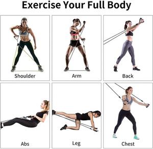 Zakerda Professionelles Widerstandsbänder-Set für Workout, Klimmzüge, Krafttraining im Fitnessstudio und Zuhause - Product Image 6