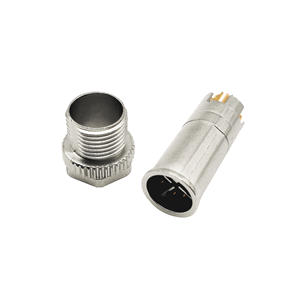 M12 x מקודד <span class=keywords><strong>8pin</strong></span> זכר הלחמה עם מגן, m12 x קידוד <span class=keywords><strong>8pin</strong></span> מחבר <span class=keywords><strong>8pin</strong></span>, מחבר m12 <span class=keywords><strong>8pin</strong></span> - Product Image 2