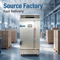 Armoire de cuisson vapeur industrielle robuste au gaz pour cuisines commerciales, idéale pour la cuisson à la vapeur des pains, des buns et des fruits de mer
