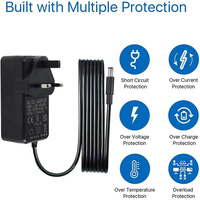 Adaptateur secteur mural US à découplage efficace avec protection contre les surtensions pour imprimante 3D et carte de commande de moteur CNC