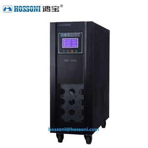 HOSSONI Alimentation sans interruption (ASI) de type en ligne à basse fréquence de haute qualité (UPS) HBW-2KVA/<span class=keywords><strong>2000VA</strong></span>, autonomie standard 10 min, batterie AGM - Product Image 1
