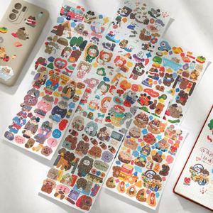 Pegatinas holográficas especiales con diseño lindo, etiquetas con forma bonita de película láser, calcomanías de ídolos Kpop, pegatinas autoadhesivas pre-cortadas para tarjetas Goo - Product Image 4