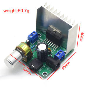 Módulo DIY de 2x15W para componentes electrónicos, placa amplificadora de potencia de Audio Digital, estéreo, doble canal, 12-24V, 2-24 W - Product Image 4